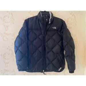 The North Face Down Puffer Black Jacket Girls Larg